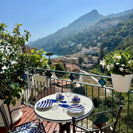 شقة Panoramic Flat Amalfi Coast - Sea View 1 Vietri المظهر الخارجي الصورة